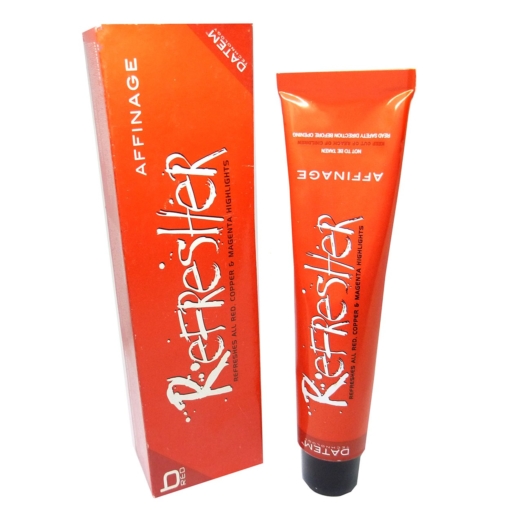 Affinage Refresher Haar Farbe Coloration Creme Permanent 60ml - Red / Rot