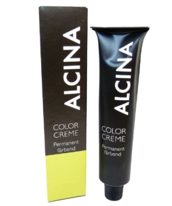 Alcina Color Creme Permanent coloring Creme Haar Farbe Coloration 60ml - 11.34 Gold-Copper Shade / Gold-Kupferton