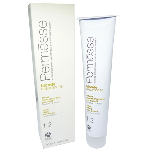 Barex Permesse Blonde Assurances Lifting Haarfarbe Creme Coloration 100ml - 11.31 Mega Beige Blonde / Mega Beige Blond