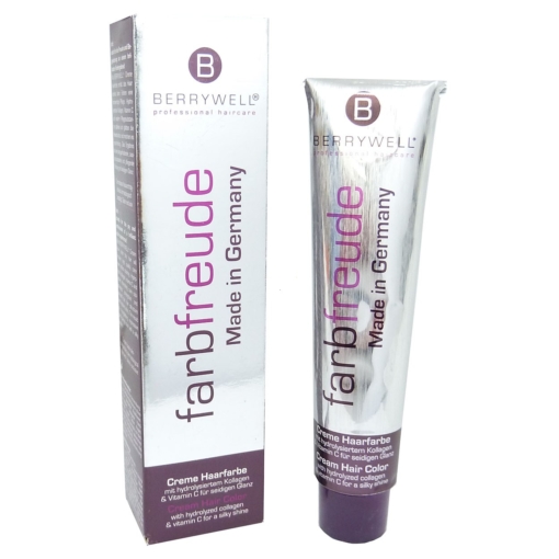 Berrywell Farbfreude Cream Hair Color Permanent Creme Haar Farbe Coloration 61ml - 05.73 Light Brown / Brown Gold