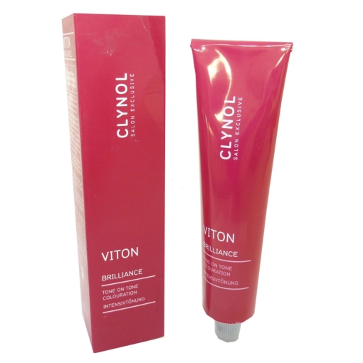 Clynol Viton Brilliance Tone on Tone Haar Intensivtönung Creme 60ml - 06.8 Dark Mahogany Blonde / Dunkelblond Mahagoni