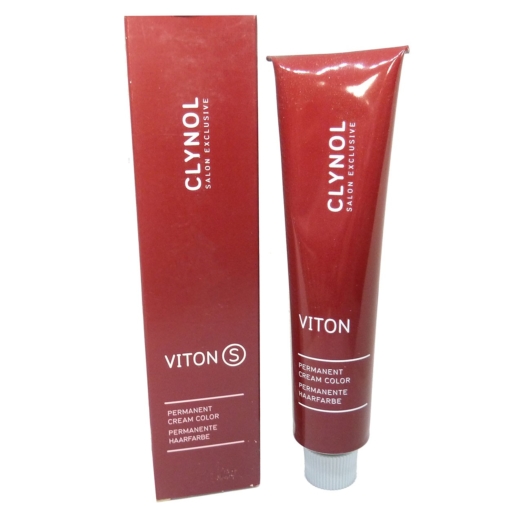 Clynol Viton S Haar Farbe Coloration Creme Permanent 60ml - 04.9+ Medium Violet Brown Plus / Mittel Violett Braun Plus