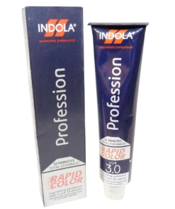 Indola Profession Rapid Color Haar Farbe Coloration Permanent Creme 60ml - 04.67 Medium Brown Red Violet / Mittelbraun Rot Violett