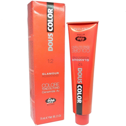 Lisap Dous Color Glamour Rossintensi Tone on Tone Haar Farbe Tönung 75ml - 07/63GL Golden Copper / Goldkupfer