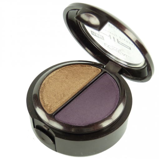 Loreal HiP Concentrated Shadow Duo - 2,4g - Lid Schatten Eye Make Up Kosmetik - 536 Wicked