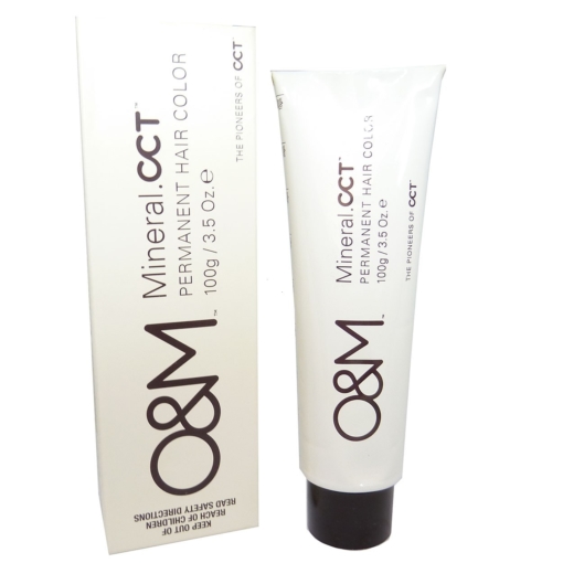 Original Mineral O and M Mineral CCT Permanent Haar Farbe Coloration 100g - 07/1 Ash Blonde / Asch Blond