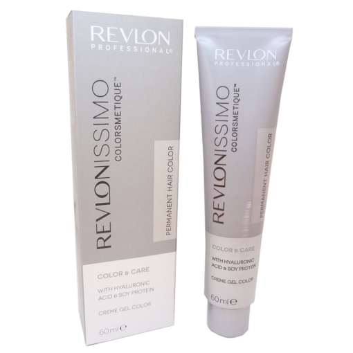 Revlon Revlonissimo Colorsmetique Color + Care Permanent Creme Haar Farbe 60ml - 08.21 Light Iridescent Ash Blonde / Hellblond Irisé Asch