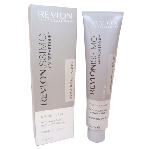 Revlon Revlonissimo Colorsmetique Color + Care Permanent Creme Haar Farbe 60ml - 01 Black / Schwarz