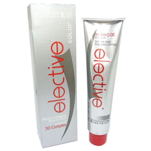 Selective Professional Elective 3D Complex Haar Farbe Coloration 60ml - 07.04 Deep Tobacco Blonde / Tabakblond Intensiv