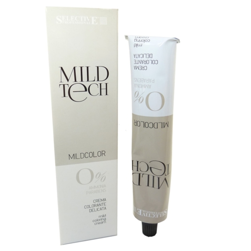 Selective Professional Mild Tech Haar Farbe Coloration ohne Ammoniak 100ml - 04.0 Brown / Braun