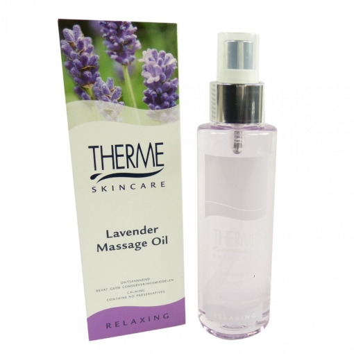 Therme Skincare Lavender Massage Öl Aroma Körper Haut Pflege Wellness 125ml