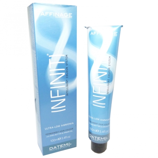 Affinage Infiniti Ultra Low Ammonia Permanent Creme Haar Farbe 60ml - 08.335 Nutmeg / Muskatnuss
