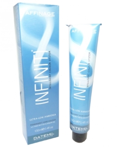 Affinage Infiniti Ultra Low Ammonia Permanent Creme Haar Farbe 60ml - 09.3 Very Light Golden Blonde / Sehr Helles Gold Blond