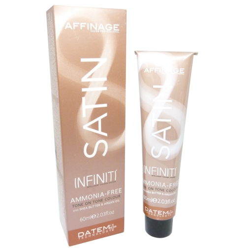 Affinage Satin Infiniti Tönung Creme Haar Farbe ohne Ammoniak 60ml - 07.3 Sahara / Sahara