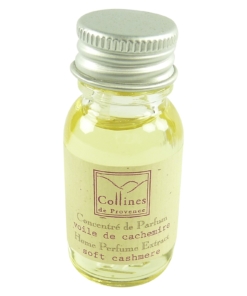 Collines de Provence Home Perfume Extract - Space Freshener Fragrance Concentrate 15ml - soft cashmere - voile de cachemire