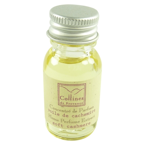 Collines de Provence Home Perfume Extract - Space Freshener Fragrance Concentrate 15ml - soft cashmere - voile de cachemire