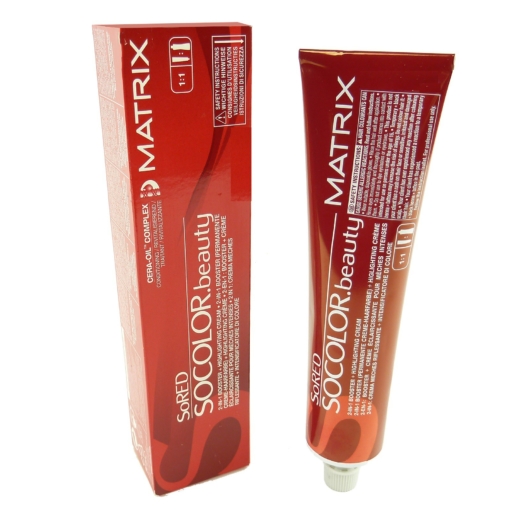 Matrix SoRed Socolor Haar Farbe Strähnen + Booster 60ml - SR-RV Red Violet