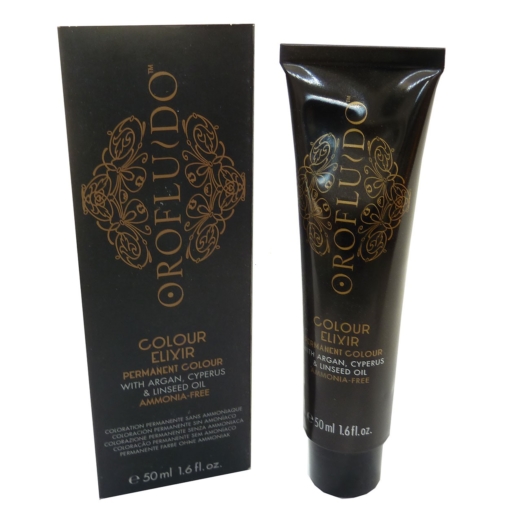 Orofluido Colour Elixir Permanent Colour Creme Haar Farbe ohne Ammoniak 50ml - 05.34 Light Copper Golden Brown / Hellkupfer Goldbraun