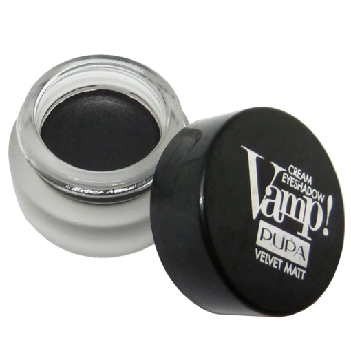 Pupa Vamp Velvet Matt Cream Eyeshadow Creme Lidschatten Augen Make Up Farbe 4,5g - 600 Black