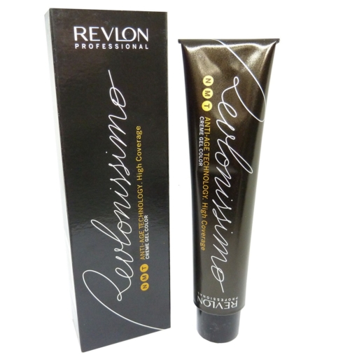 Revlon Revlonissimo Anti Age High Coverage Creme Haar Farbe permanent 50ml - 07.35 Amber Blonde / Bernstein Blond
