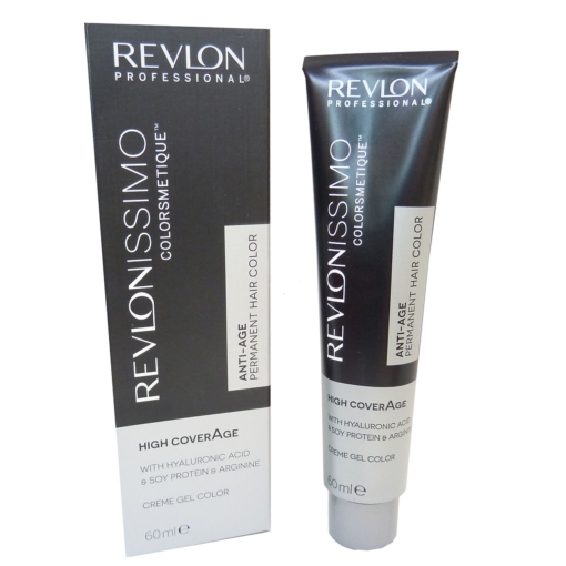 Revlon Revlonissimo Colorsmetique High CoverAge Anti Age Creme Haar Farbe 60ml - 07.41 Natural Chestnut Blonde / Naturblond Kastanienblond