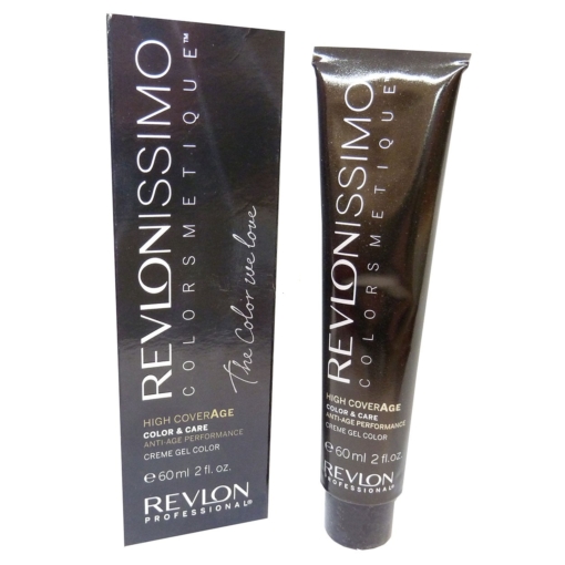 Revlon Revlonissimo Colorsmetique High CoverAge Creme Haar Farbe Anti Age 60ml - 05.35 Light Amber Brown / Hellbraun Bernstein
