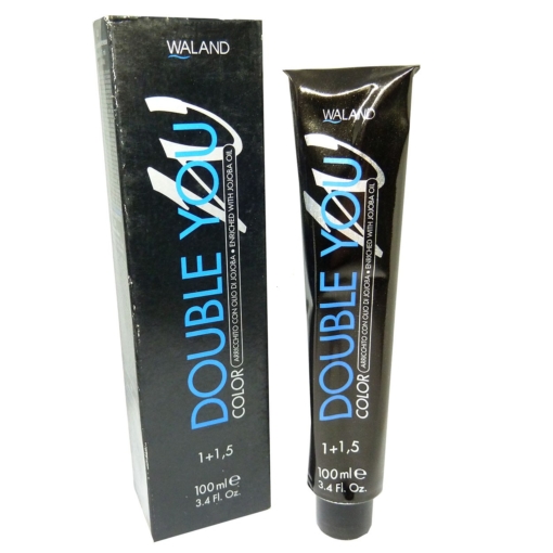 Waland Double You Color Haar Farbe Coloration Creme Permanent 100ml - 05.03 Light Mocha Brown / Hellbraun Mokka