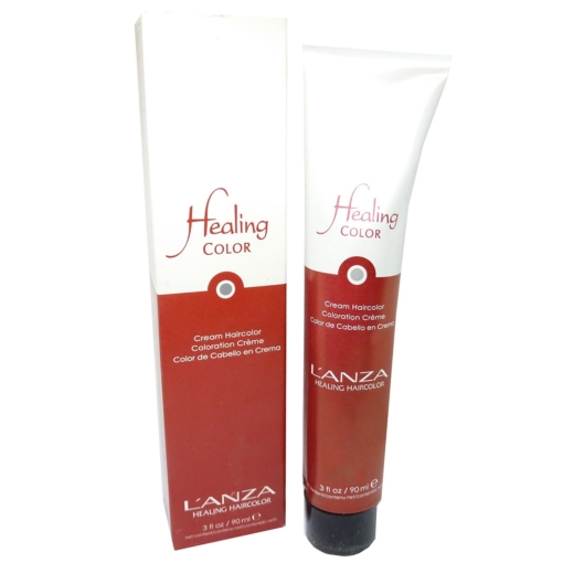 L'Anza Healing Color Haar Farbe Coloration Permanent Creme 90ml - 04A Dark Ash Brown / Dunkelbraun Asch