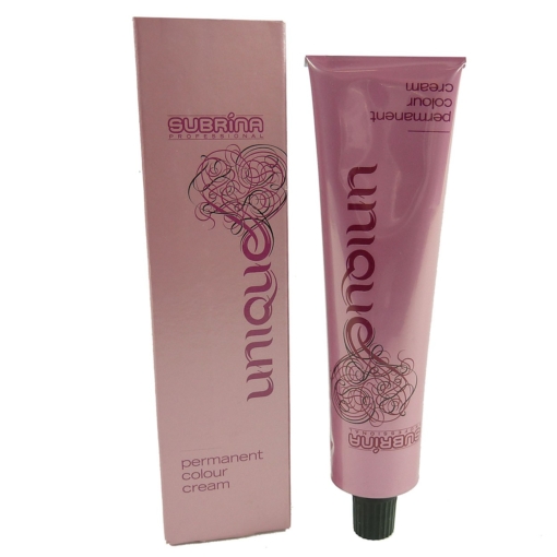 Subrina Unique Permanent Haar Farbe Coloration Color Creme 100ml - 06/75 Dark Blonde Brown Red / Dunkelblond Rotbraun