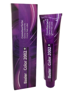 Basler Color 2002+ Permanent Creme Haar Farbe Coloration 60ml - 03/6 Dark Brown Violet / Dunkelbraun Violett