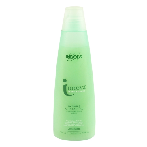 Indola - Innova Sleek Shine - softening shampoo - Haar Pflege Wäsche - 250 ml