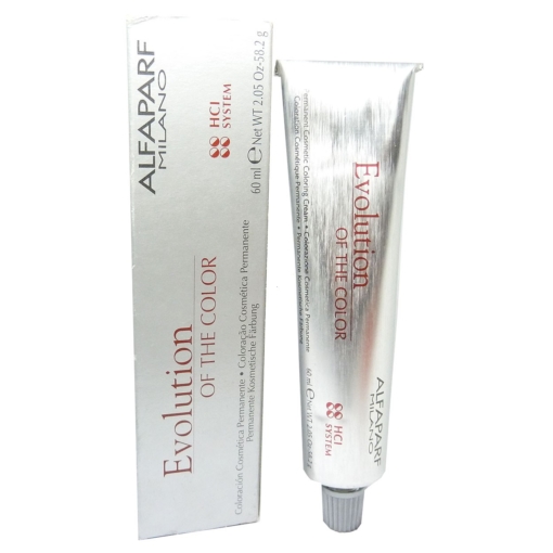 Alfaparf Milano Evolution of the Color Haarfarbe Coloration Creme Permanent 60ml - 410 Ash Intensifer / Asch Intensiver