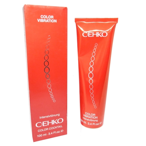 C:EHKO Color Vibration Haarfarbe Coloration Creme Intensivtönung 60ml - 01/0 Black / Schwarz