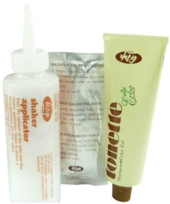 Lisap Tonette Kräuter Tönung Shampoo + Aktivator + Haarbad - Haar Pflege Set - #66 Medium Copper / Mittel Kupfer