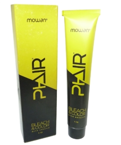 Mowan Phair Bleach and Color Permanent Creme Haar Farbe Coloration 100ml - Acqua Marine / Meerwasser