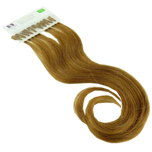 Balmain Natural Straight Fill-In Plusbonds Extensions 30cm L6 Echt Haar Styling