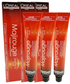 Multipack 3x L'Oréal Professionnel Majirouge 08,46 Light Blonde Int Copper Red