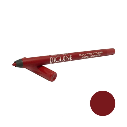 Biguine Paris Lipliner Konturen Stift No Transfer - Lippen Stift Make Up - 1,2g - 5126 Pur Rouge