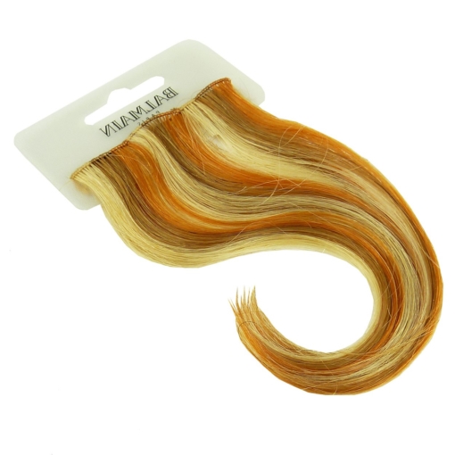 Balmain Double Hair Color Extension 15cm Echt Haar Styling Clip Farb Auswahl - Autumn Gold