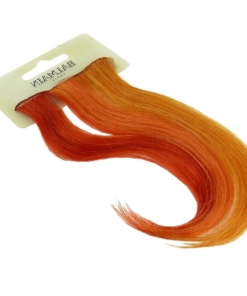 Balmain Double Hair Color Extension 15cm Echt Haar Styling Clip Farb Auswahl - Flame