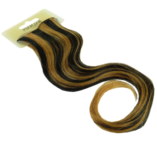 Balmain Double Hair Color Extension 30cm Echt Haar Styling Clip Farb Auswahl - Contrast Brown