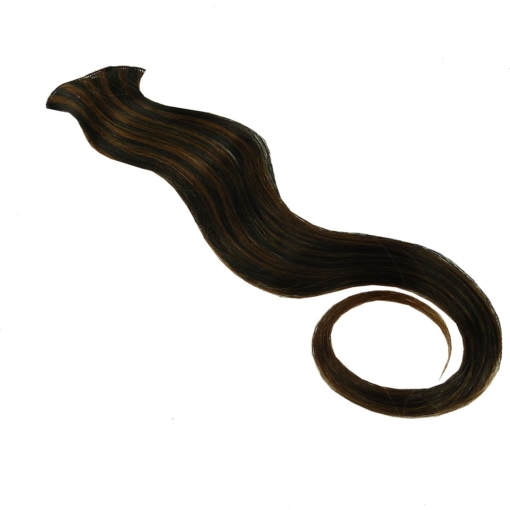 Balmain Double Hair Color Extension 40cm Echt Haar Styling Clip Farb Auswahl - Coffee Bean