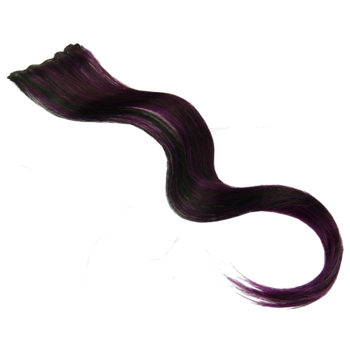 Balmain Hair Make-Up Color Fringe Extensions 30cm Haar Styling Clip Farb Auswahl - Wild Berry