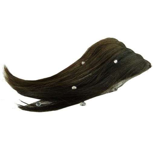 Balmain Hair Make-Up Strass Extensions 15cm Dark Espresso Haar Styling Clip