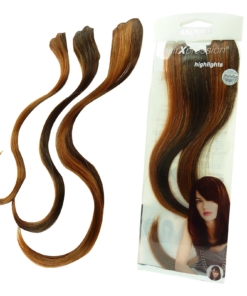 Balmain - hairXpression highlights - memory hair Haarteil - Strähnen Extension - warm copper