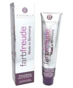 Berrywell Farbfreude Cream Hair Color Permanent Creme Haar Farbe Coloration 61ml - 07.62 Medium Blonde Red Violet / Mittelblond Rot Violett