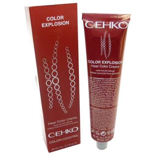 C:EHKO Color Explosion Haarfarbe Coloration Creme Permanent 60ml - 01/0 Black / Schwarz