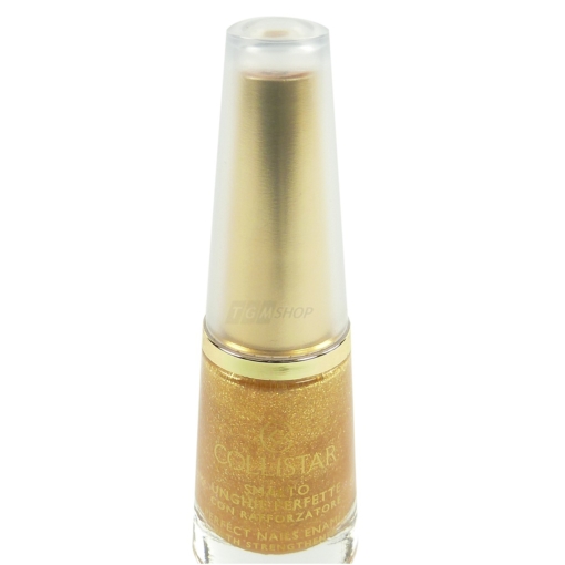 Collistar Perfect Nails Enamel with strengthener - Nail Polish Nagel Lack - 10ml - 57 Oro Glitter