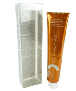 Compagnia del Colore Haar Farbe Permanent Coloration Creme ohne Ammoniak 100ml - 05.666 Ex Int Red Light Brown