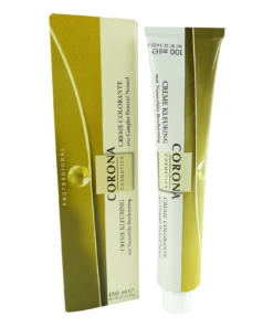 Corona Creme Colorante Haar Farbe Pflege Coloration blond 100ml - 7.44 intense copper blond